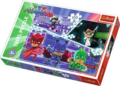 PJ Masks in Action - 100 brikker - Nordisk Spil