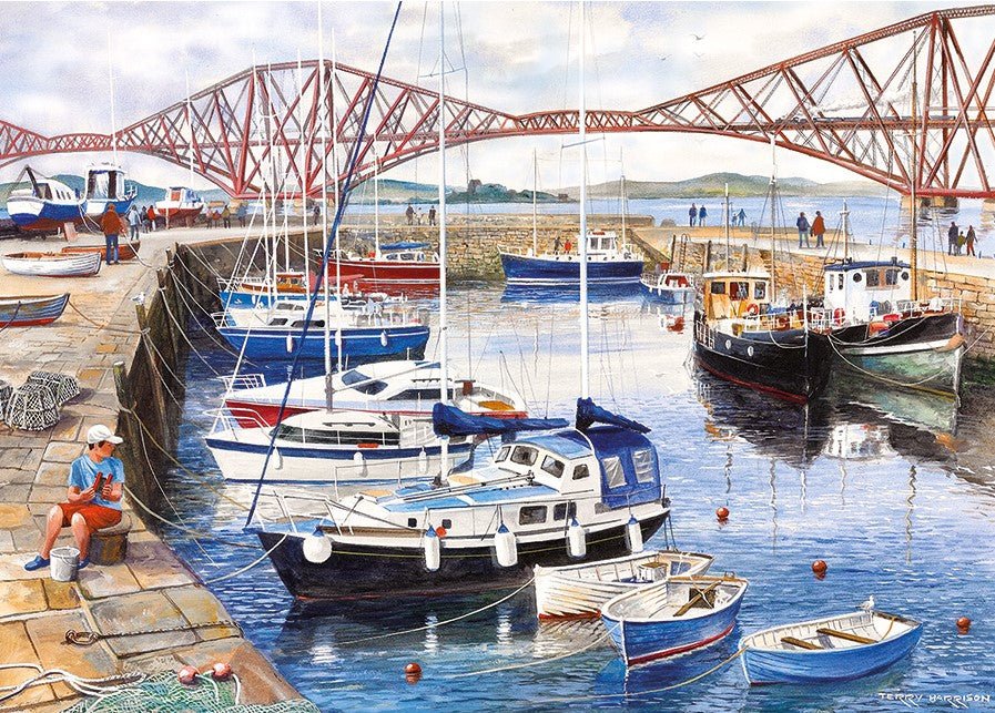 Queensferry Harbour - 1000 brikker - Nordisk Spil