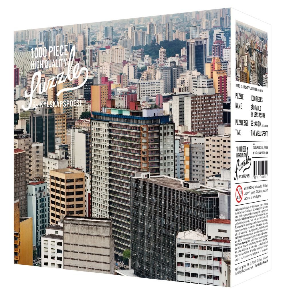 Sao Paulo by Jens Assur - 1000 brikker - Nordisk Spil
