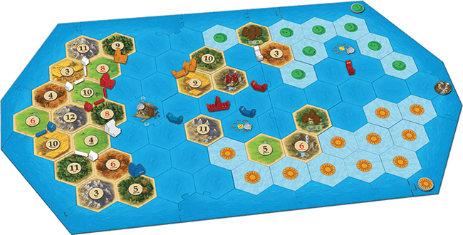 Settlers fra Catan - Eventyrere og pirater - Nordisk Spil