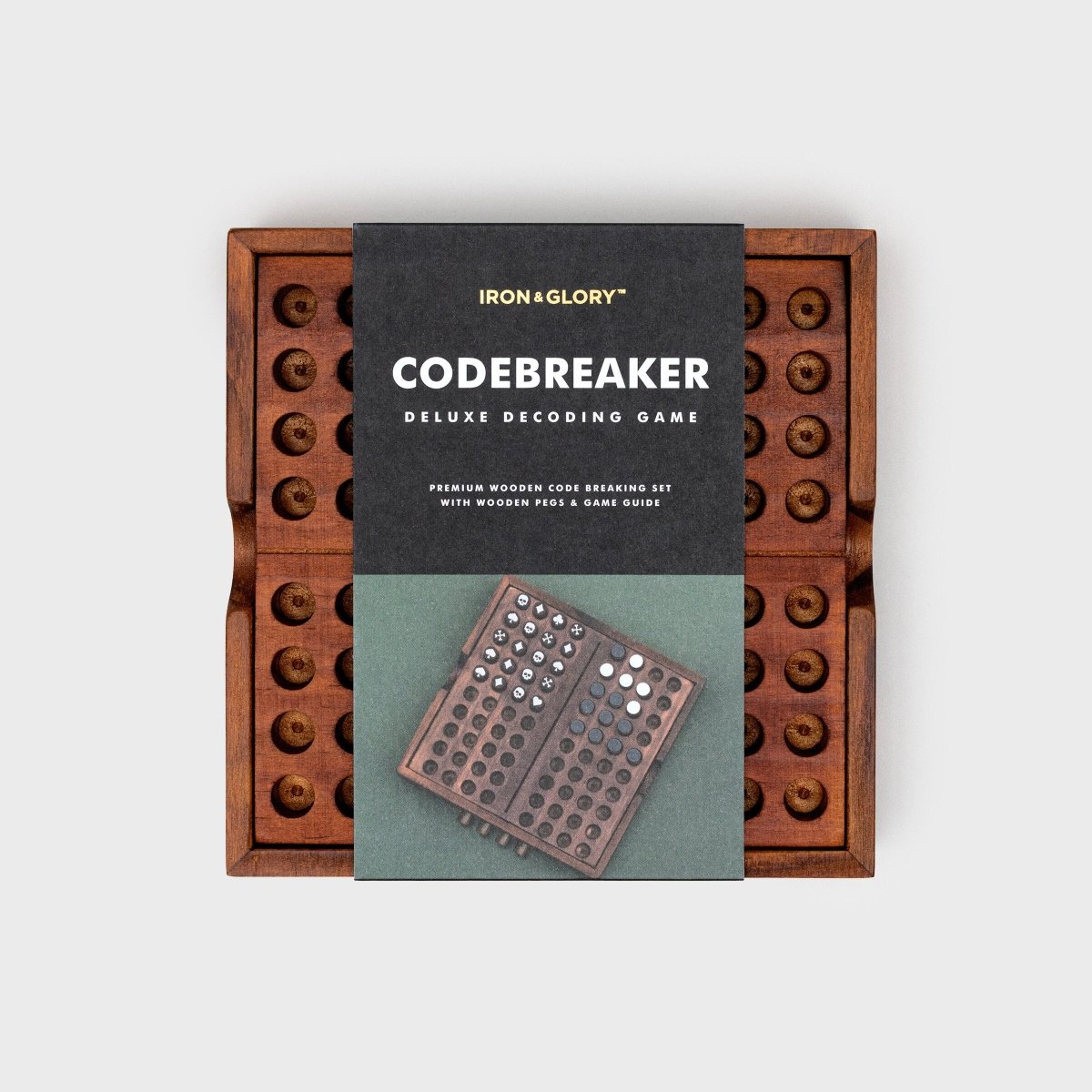 Codebreaker Deluxe - Klassisk spil i træ - Nordisk Spil