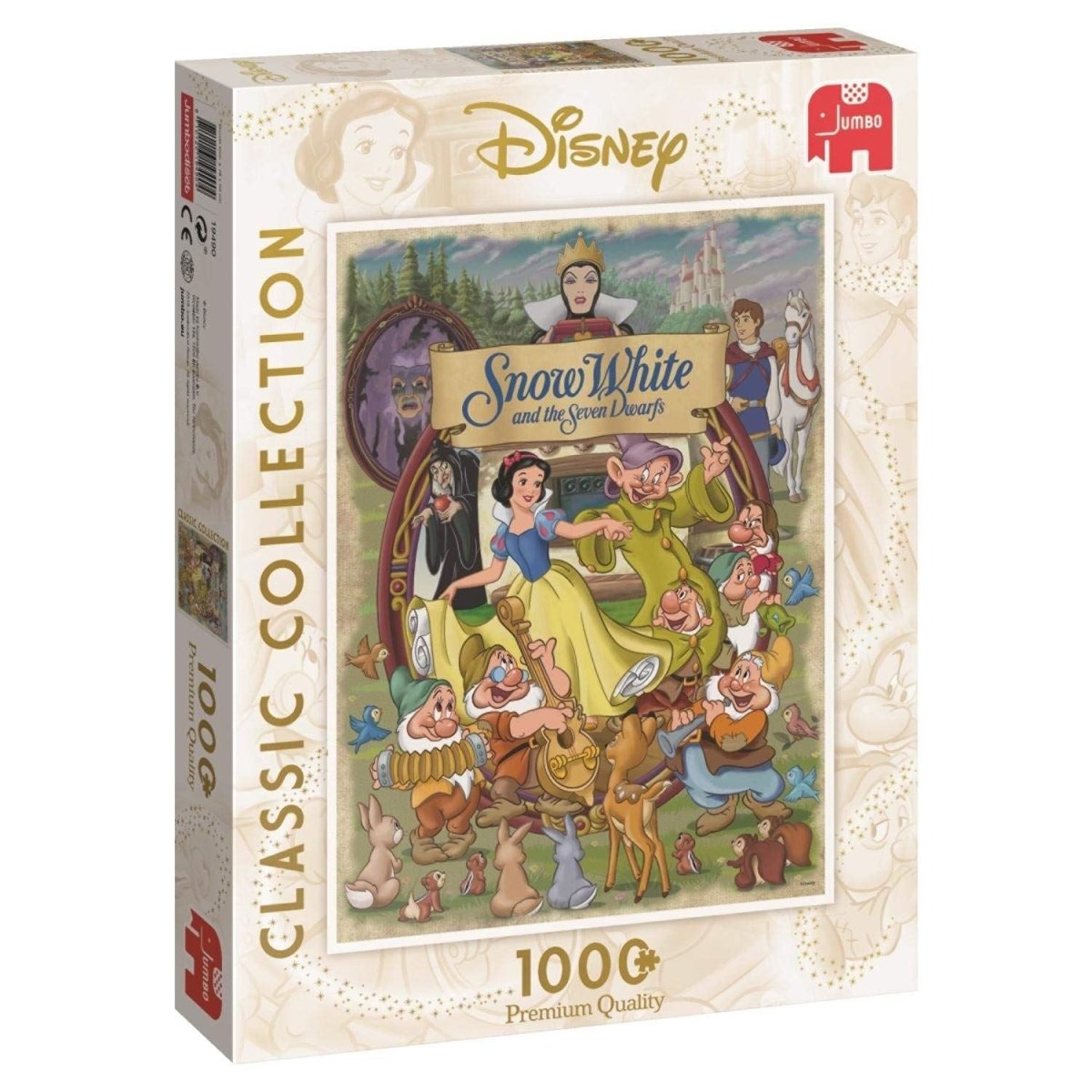 Disney SnowWhite - 1000 brikker - Nordisk Spil