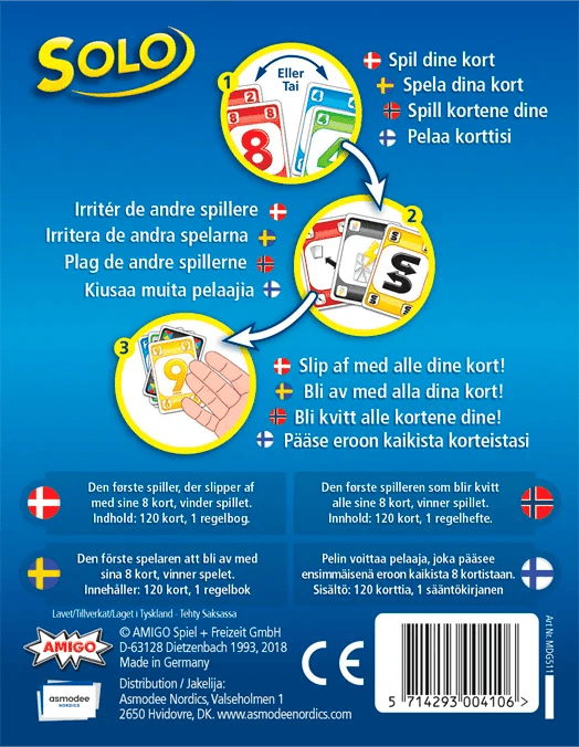 SOLO - Dansk - Nordisk Spil