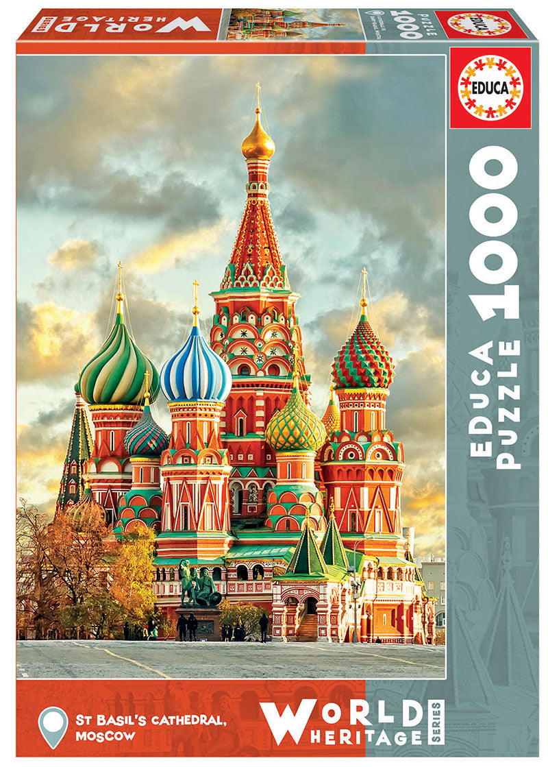 St Basil&#39;s Cathedral - Moscow - 1000 brikker
