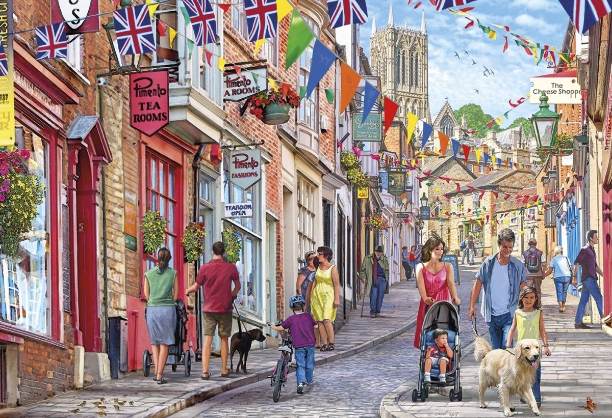 Steep Hill - 250 XL brikker - Nordisk Spil