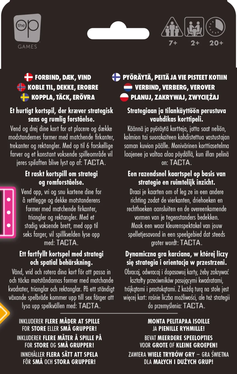 Tacta - Dansk - Nordisk Spil