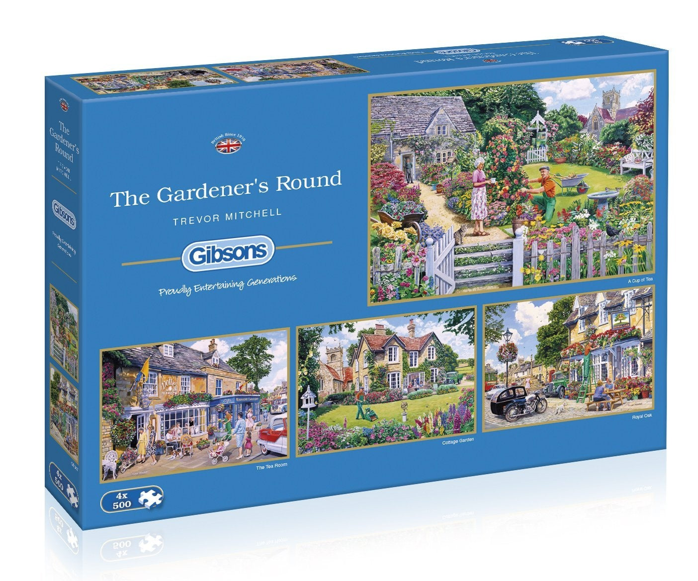 The Gardener&#39;s Round - 4x500 brikker