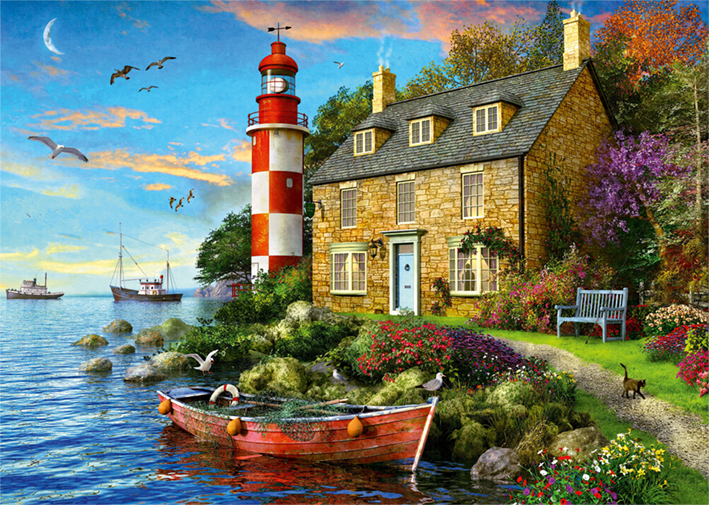 The Lighthouse Keeper&#39;s Cottage - 1000 Brikker