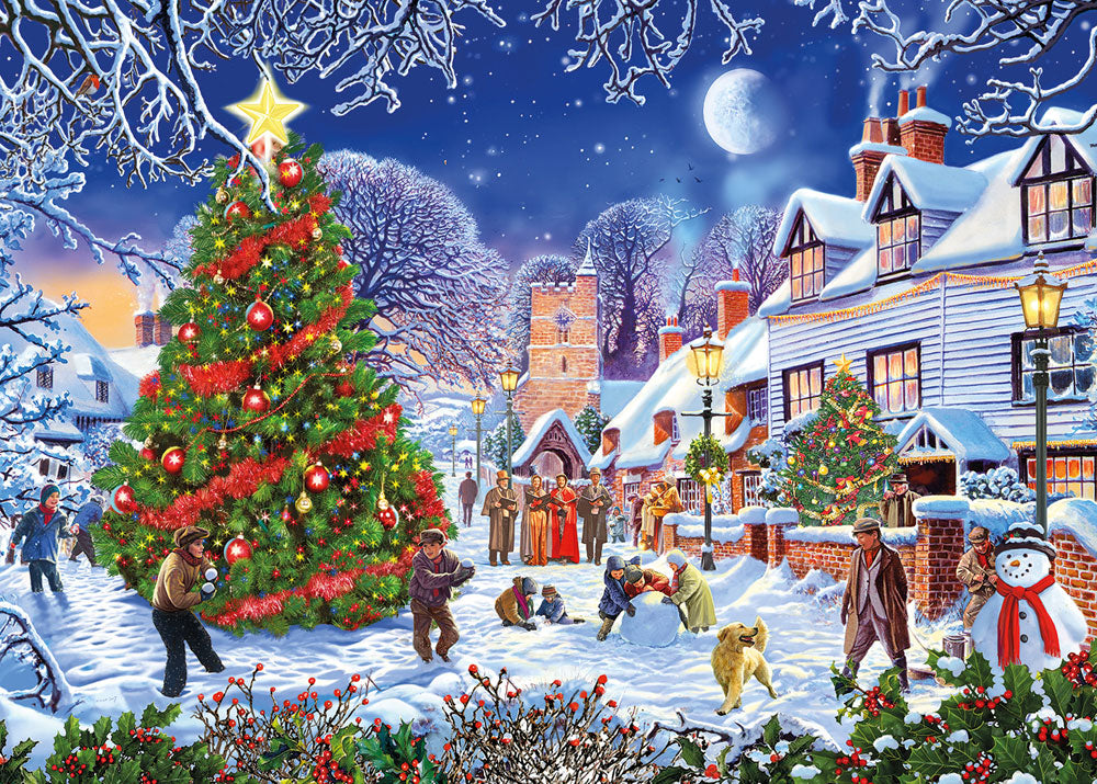 The Village Christmas Tree - 500 XL brikker