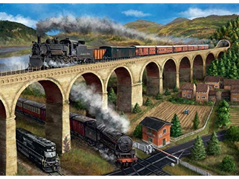 The Viaduct - 1000 Brikker - Nordisk Spil