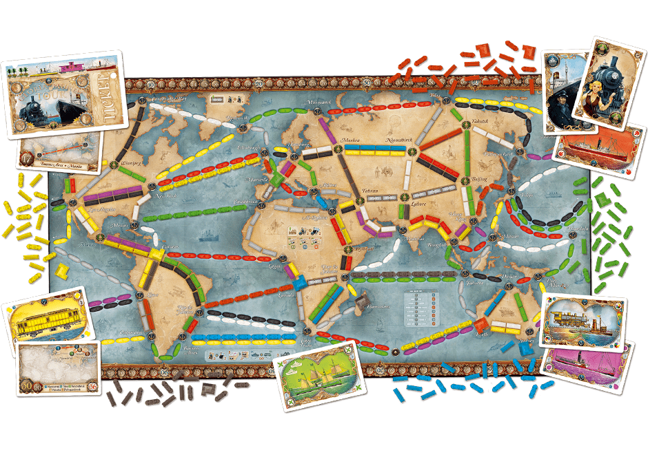 Ticket To Ride Rails & Sails - Nordisk Spil