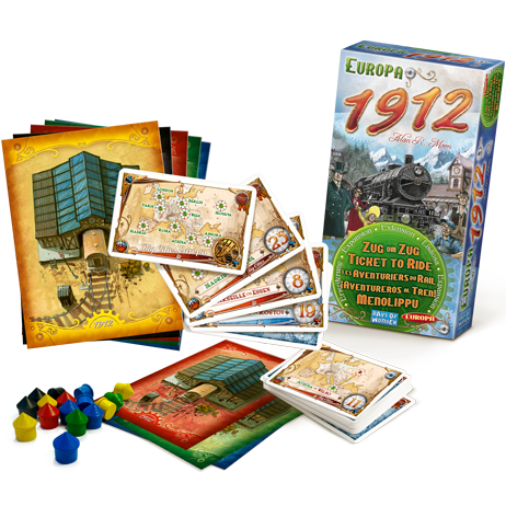 Ticket To Ride Europa 1912