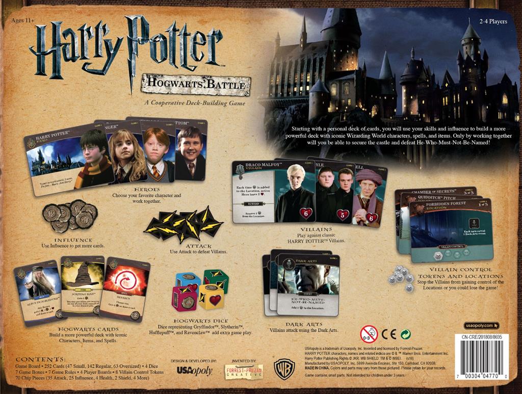 Harry Potter Hogwarts Battle Deck - Nordisk Spil