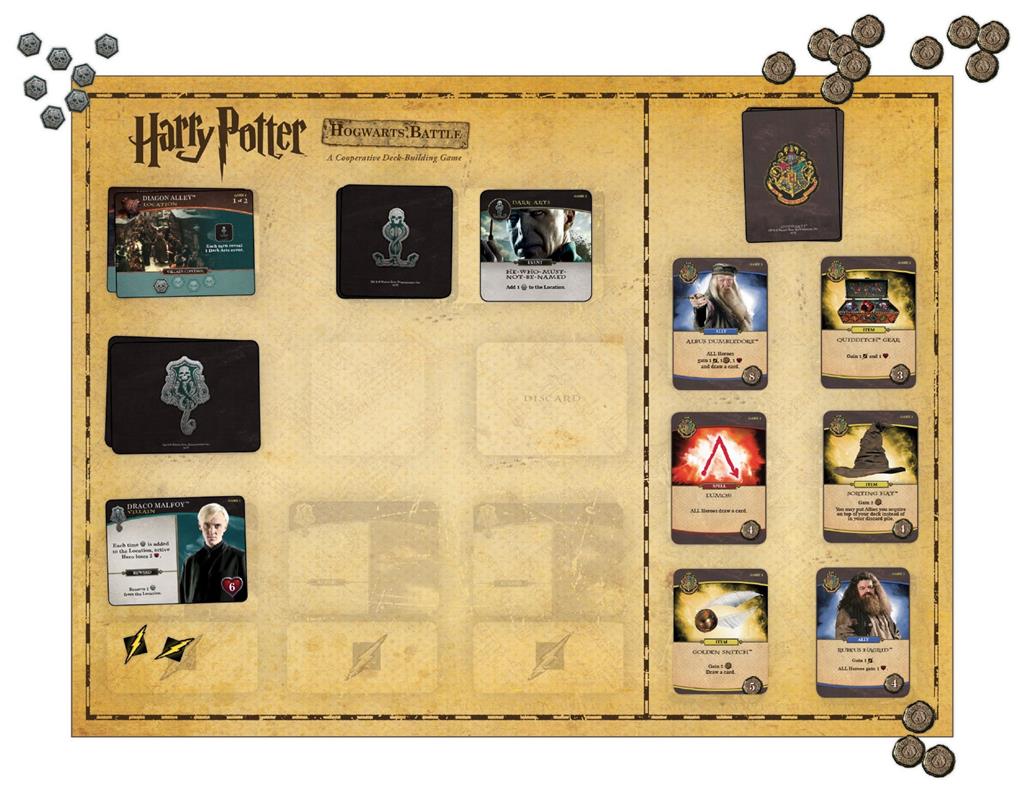 Harry Potter Hogwarts Battle Deck - Nordisk Spil