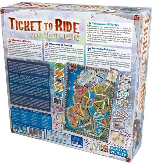 Ticket to ride: Northern Lights - Nordisk Spil