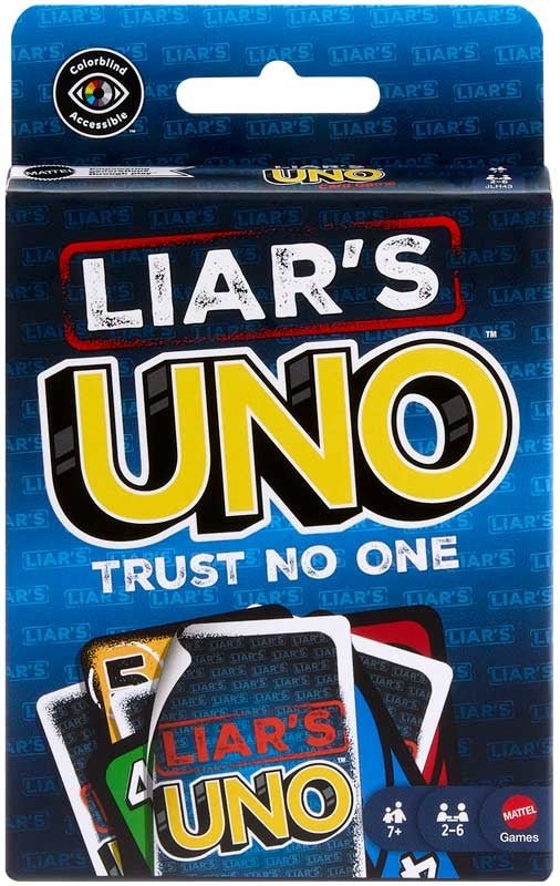 UNO: Liar’s - Engelsk - Nordisk Spil