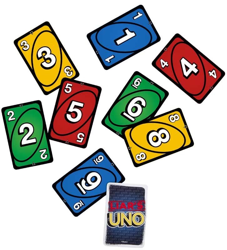 UNO: Liar’s - Engelsk - Nordisk Spil