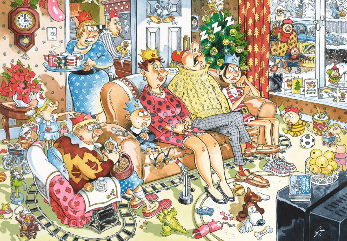 Christmas 5: Den varme julestemning - 1000 brikker - Nordisk Spil