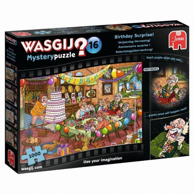 Wasgij? Mystery #16 Birthday Surprise - 1000 Brikker
