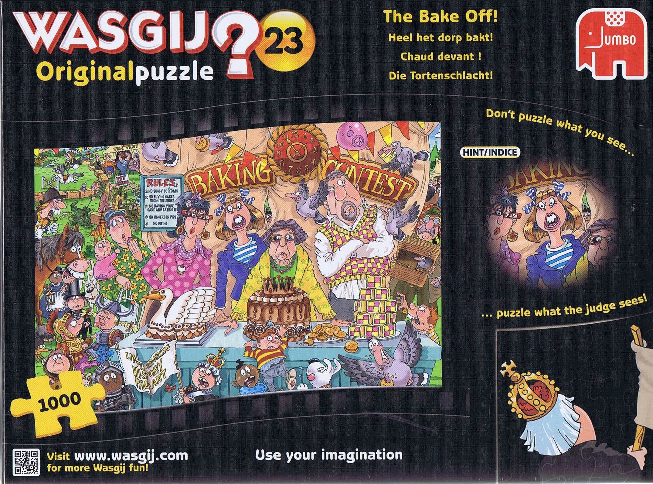 Wasgij? Original #23 The Bake off - 1000 brikker