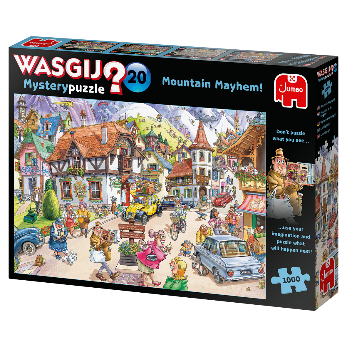 Wasgij? Mystery #20: Mountain Mayhem! - 1000 brikker
