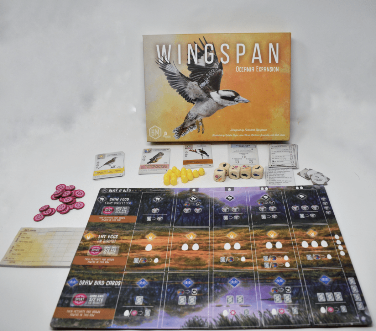 Wingspan Oceania Expansion - Engelsk - Nordisk Spil