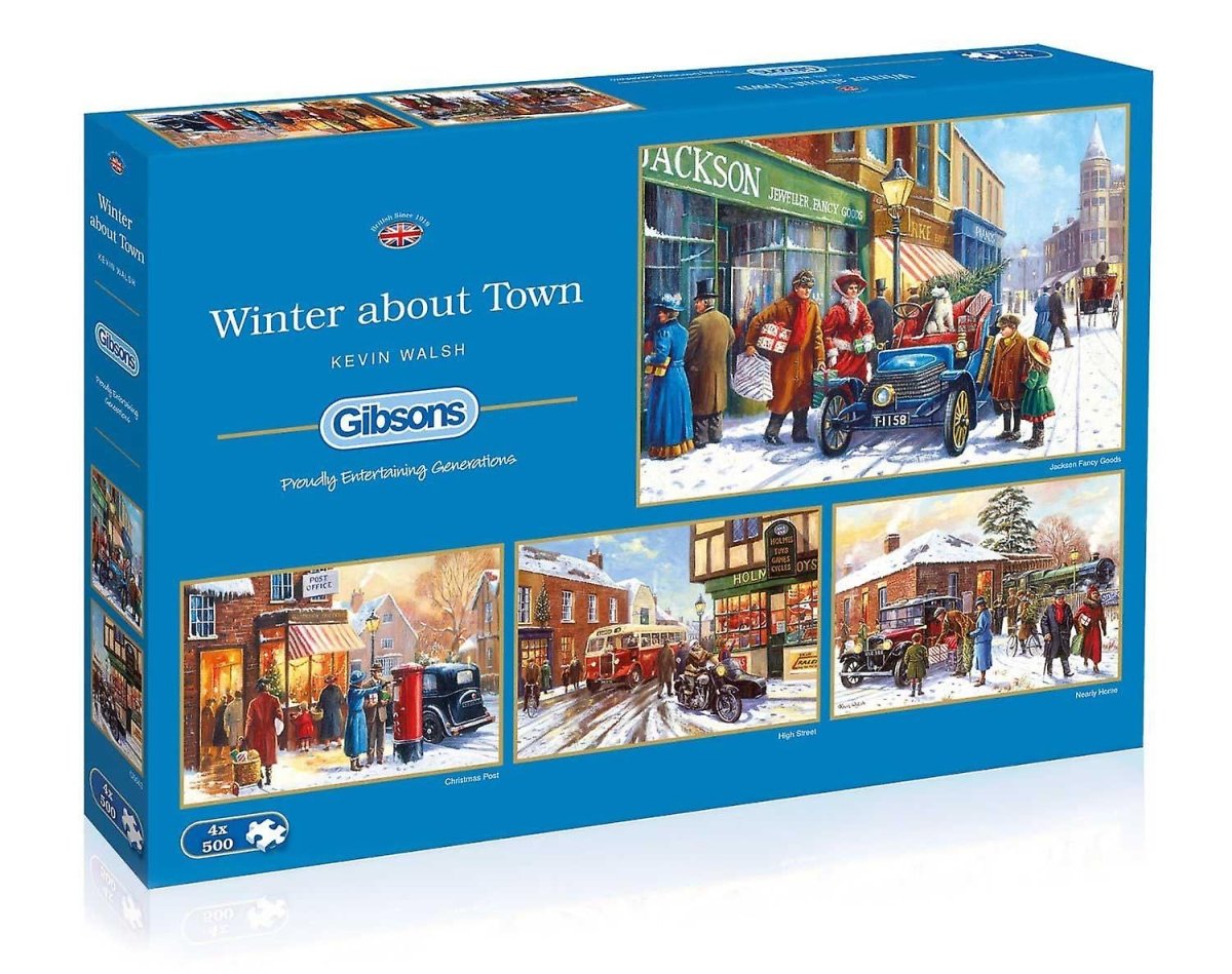 Winter about Town - 4x500 brikker - Nordisk Spil
