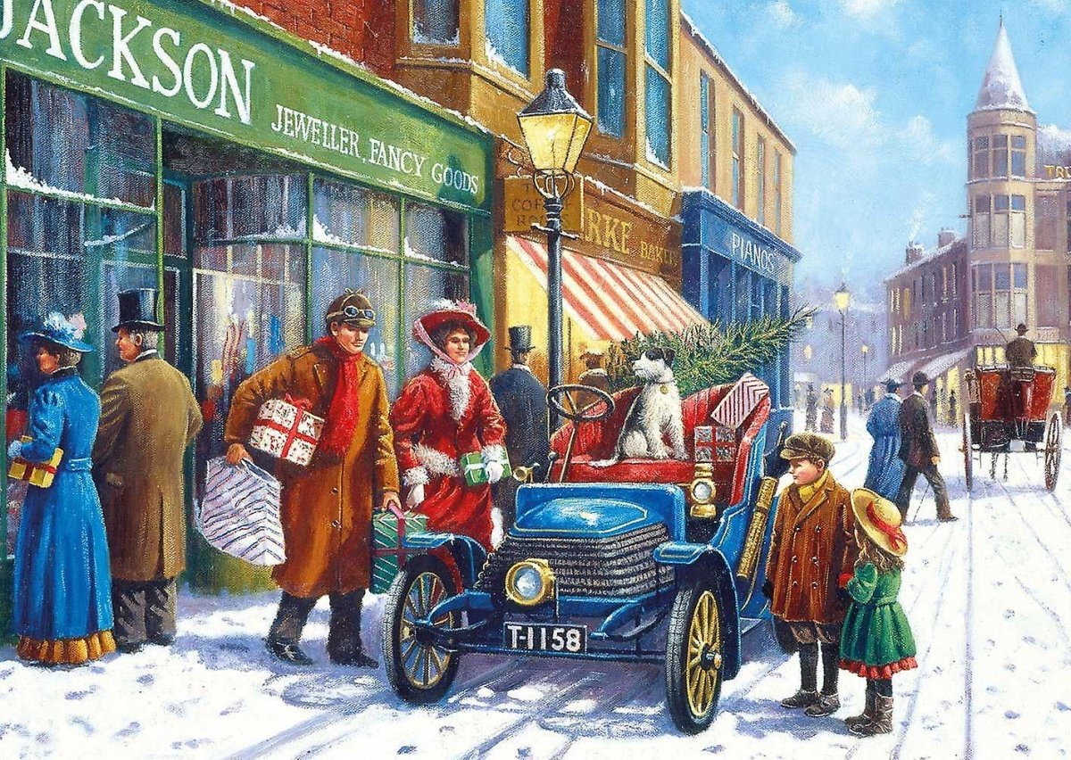 Winter about Town - 4x500 brikker - Nordisk Spil