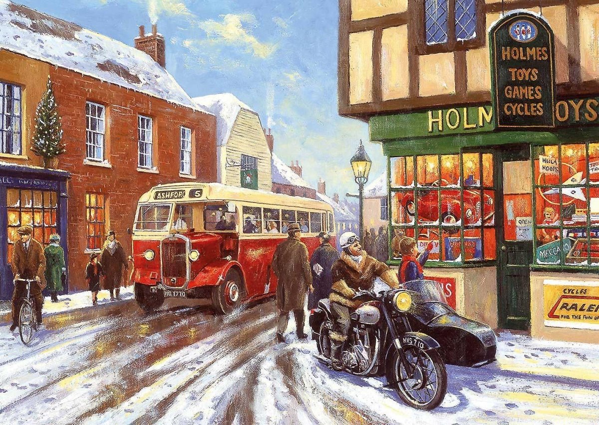 Winter about Town - 4x500 brikker - Nordisk Spil