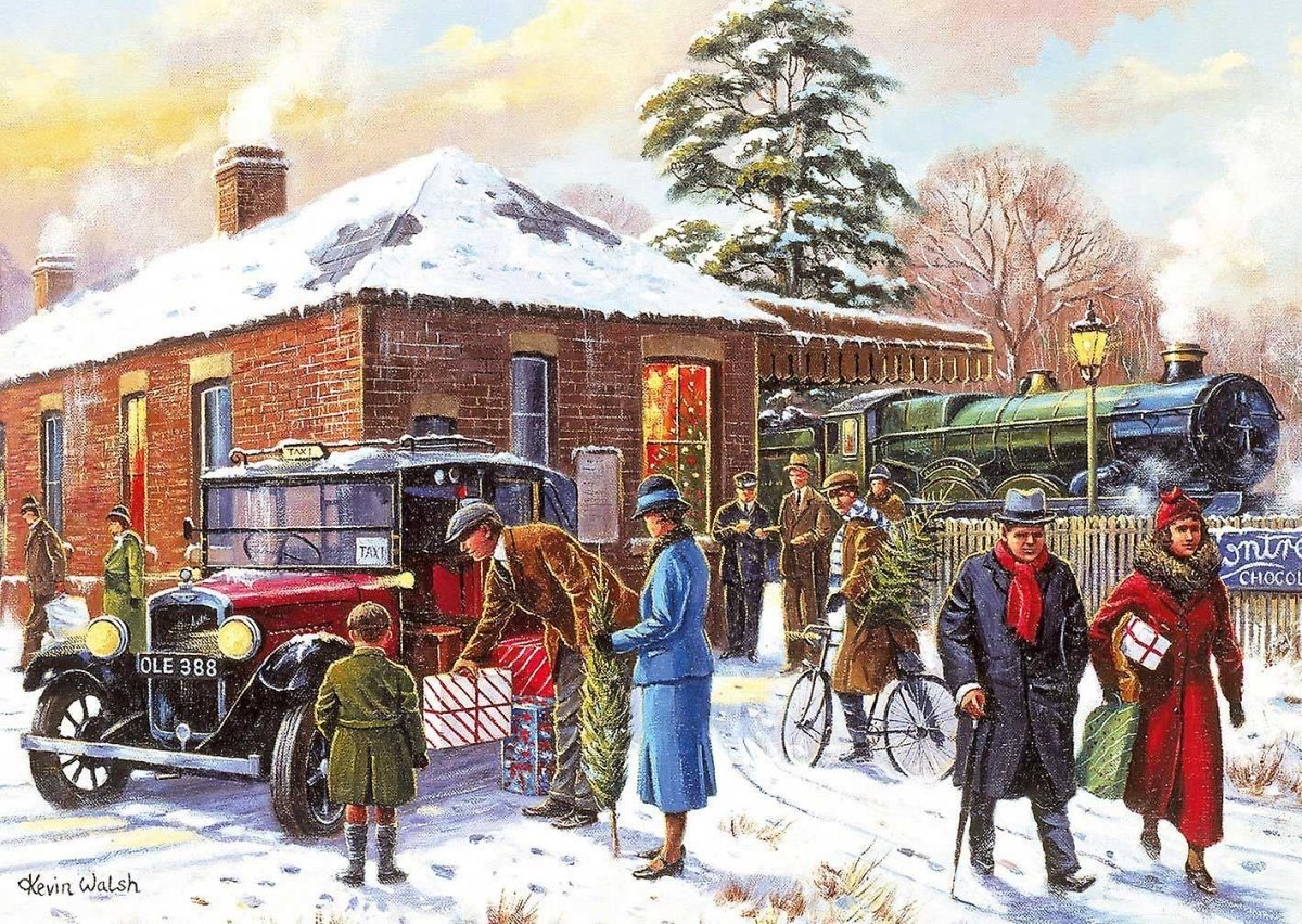 Winter about Town - 4x500 brikker - Nordisk Spil