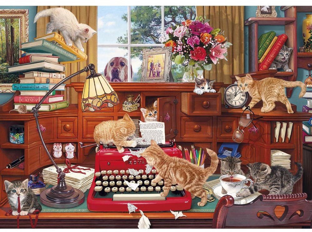 Writer&39;s Block - 1000 brikker - Nordisk Spil